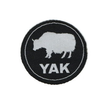 Нашивка "YAK", 3,9 см. 