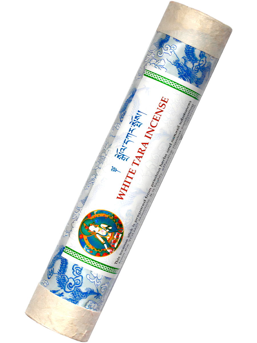 Благовоние White Tara Incense (Белая Тара), 30 палочек по 19 см. 