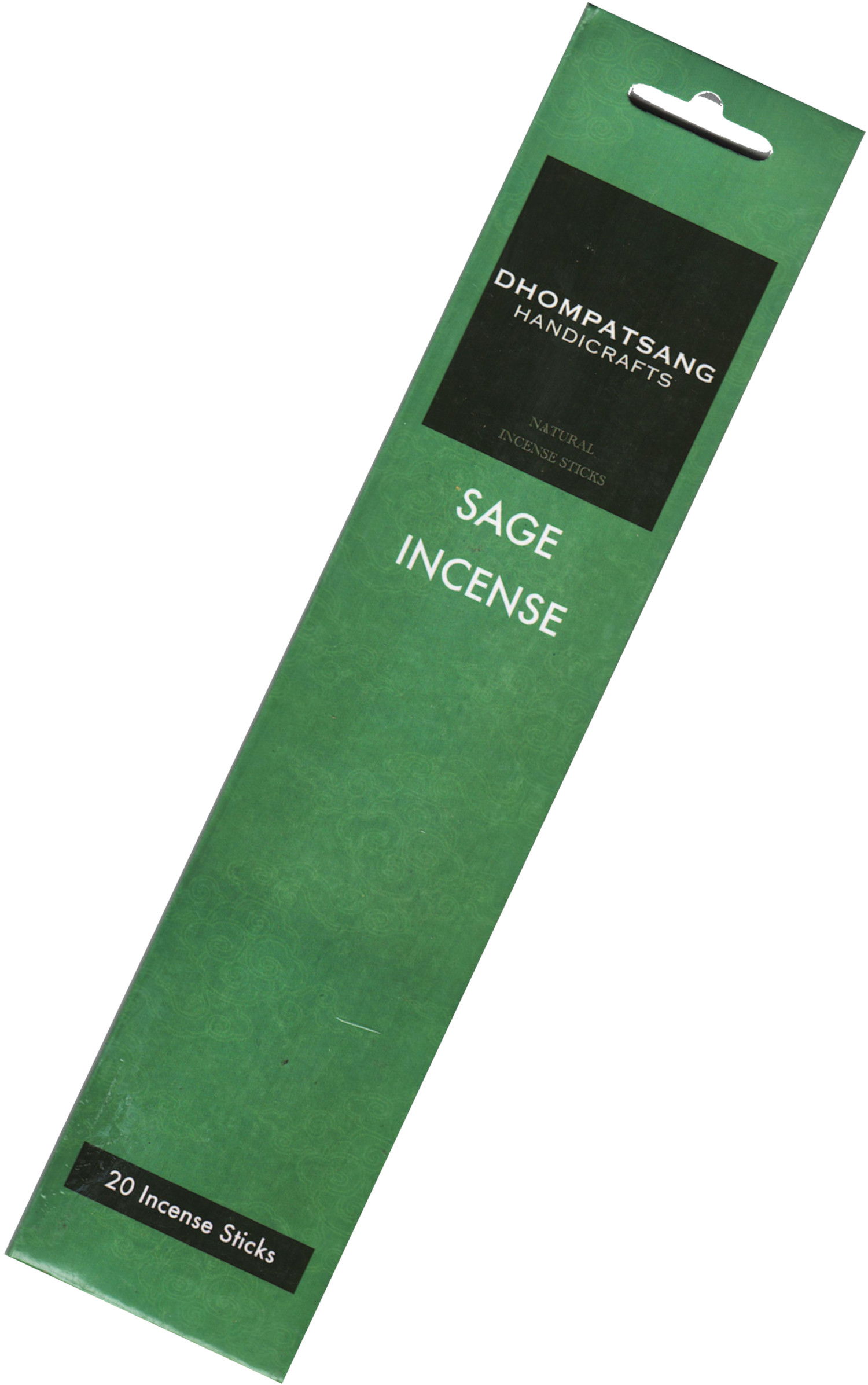 Благовоние Dhompatsang Sage Incense / Шалфей, 20 палочек по 22,5 см. 