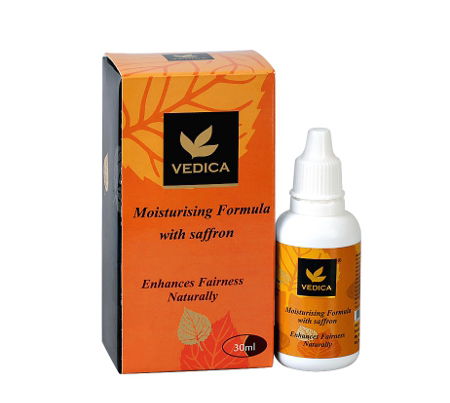 Масло с шафраном "Формула красоты" Веда Ведика (Moisturising Formula with saffron), 30 мл. 