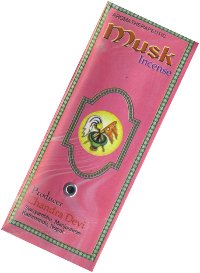 Благовоние Musk Incense, 30 палочек по 16 см. 