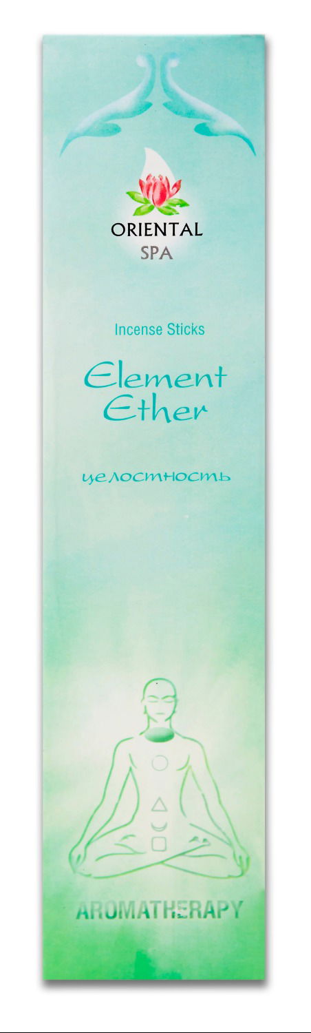 Благовоние Element Ether (Целостность), 12 палочек по 20,5 см. 