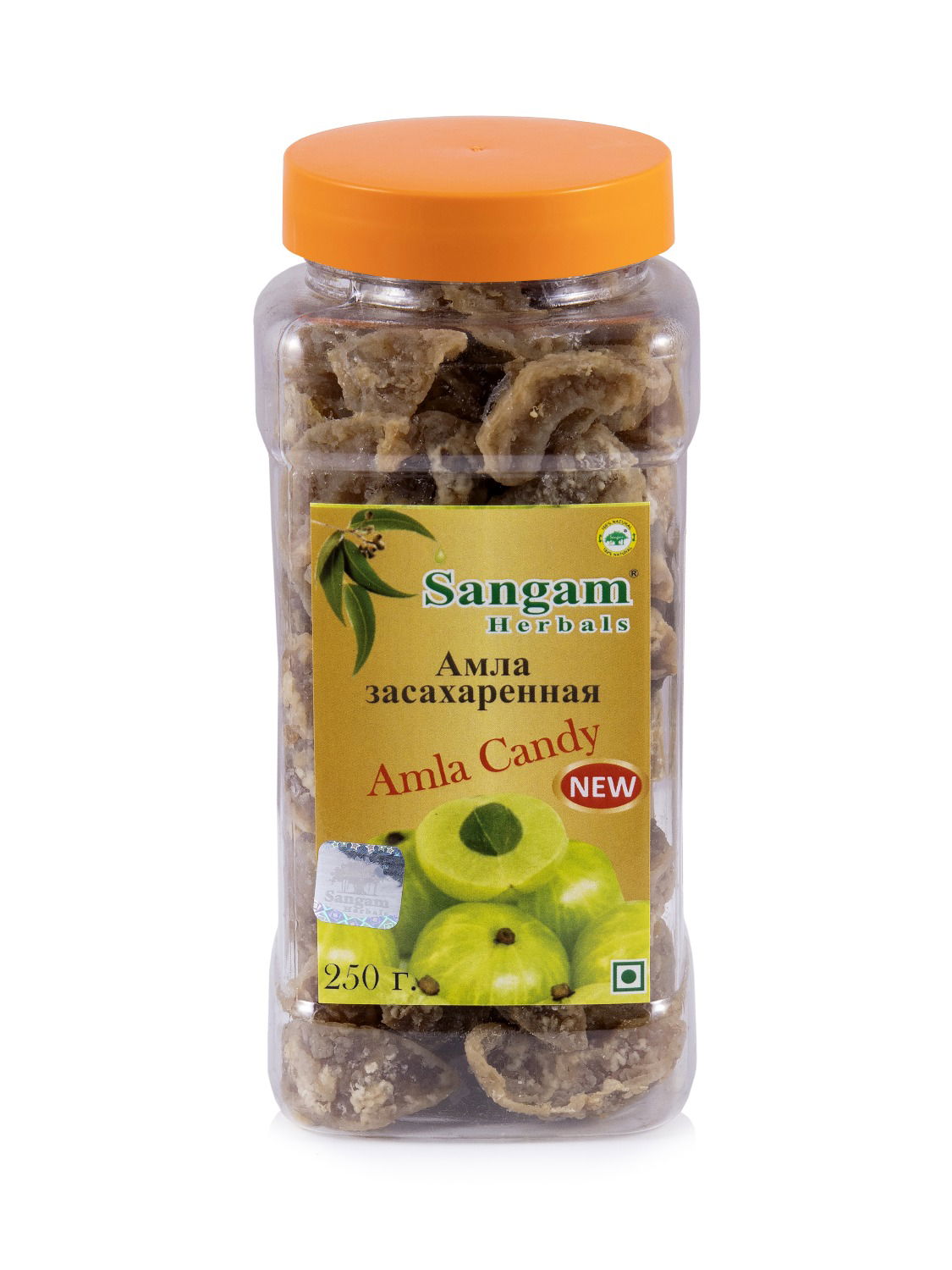 Амла засахаренная Sangam Herbals (250 г). 