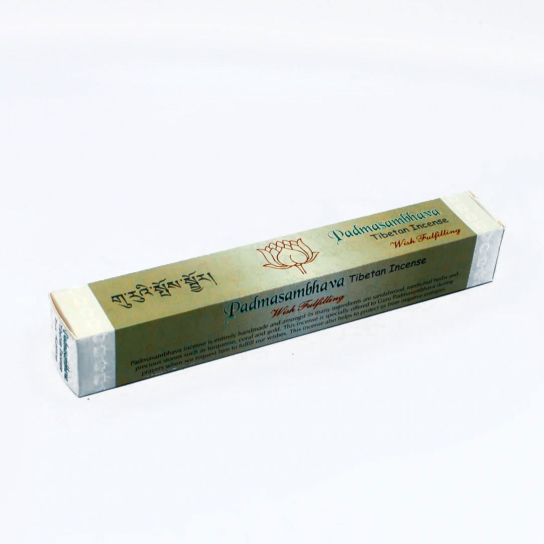 Благовоние Padmasambhava Tibetan Incense (Падмасамбхава), 32 палочки по 19 см. 