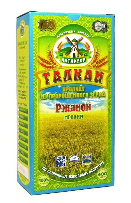Талкан ржаной (мелкий помол) 400 г (discounted)