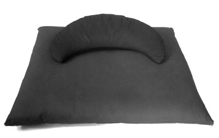 Подушка для медитации тибетская большая, 46 x 27 x 14 см, черный