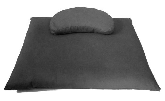 Подушка для медитации тайская, 12 x 14 x 40 см, Черный