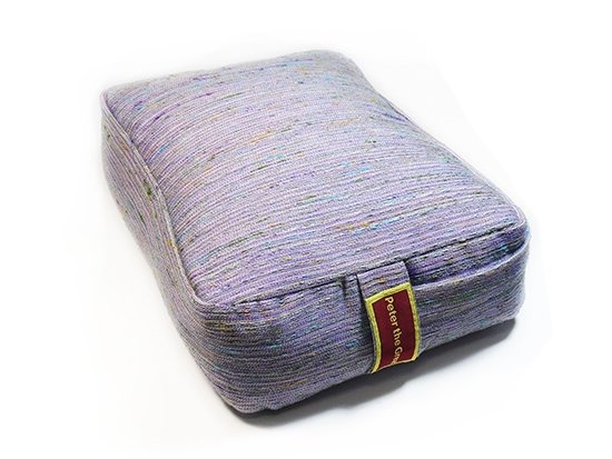 Подушка для медитации (сиреневая), 8 x 22 x 30 см
