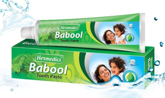 Зубная паста Hermedics Babool (100 г) (discounted)