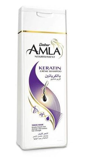 Крем-шампунь Dabur Alma Nourishment Keratin (для сухих и ослабленных волос) 400 мл