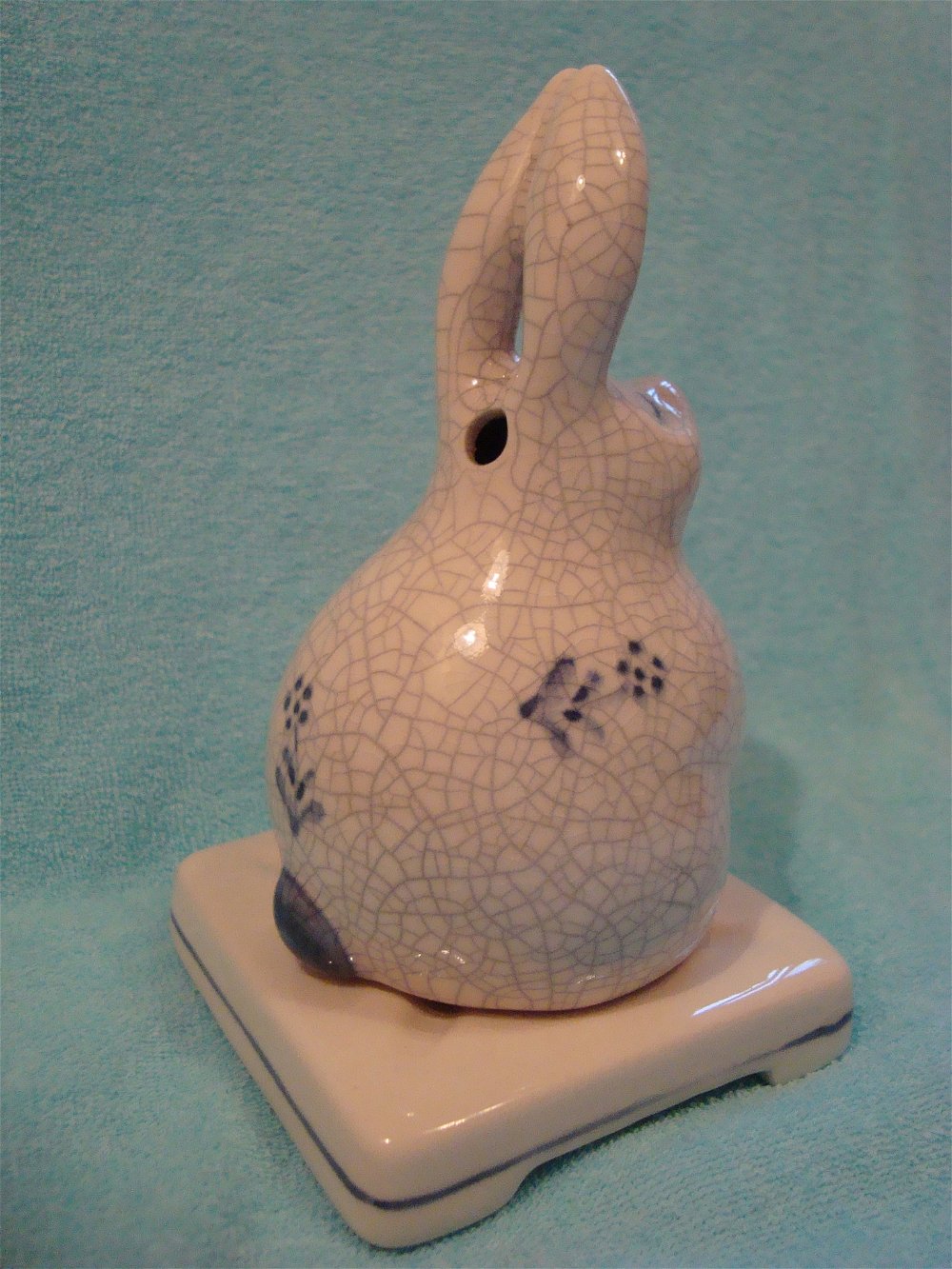 Керамическая подставка для благовоний Кролик, 12,5 см