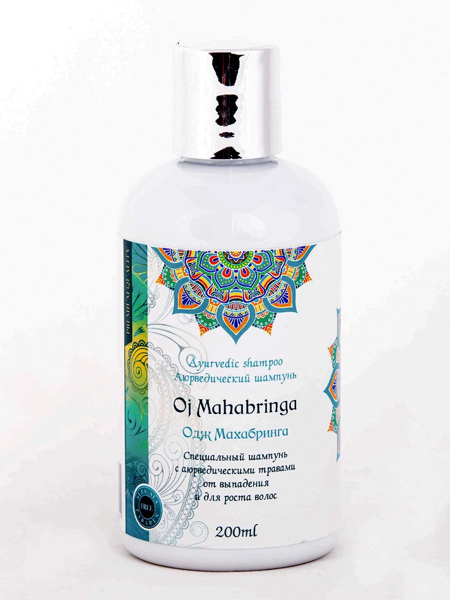 Аюрведический шампунь Одж Махабринга (Oj Mahabringa Shampoo) 200 мл