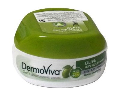 Крем для кожи Dabur Vatika Naturals DermoViva Moisturizing Cream Olive (омолаживающий), 140 мл + 70 мл