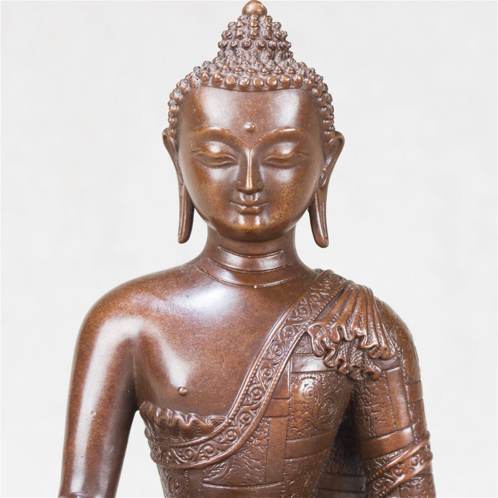 Статуэтка Будды Шакьямуни (бхумиспарша-мудра), 16,5 см