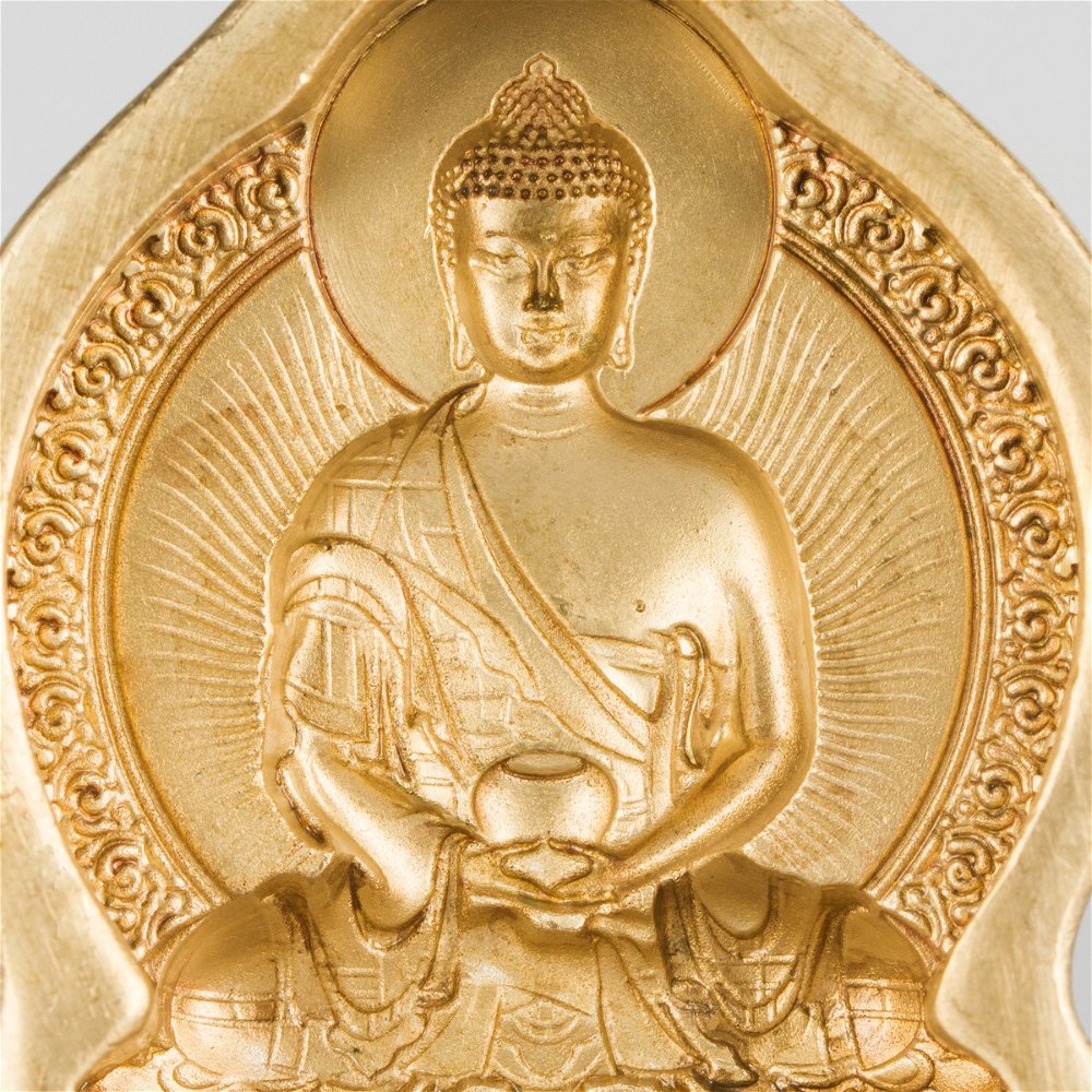 Форма для изготовления ца-ца Будда Амитабха (4,4 x 5,5 см), 4,4 x 5,5 см