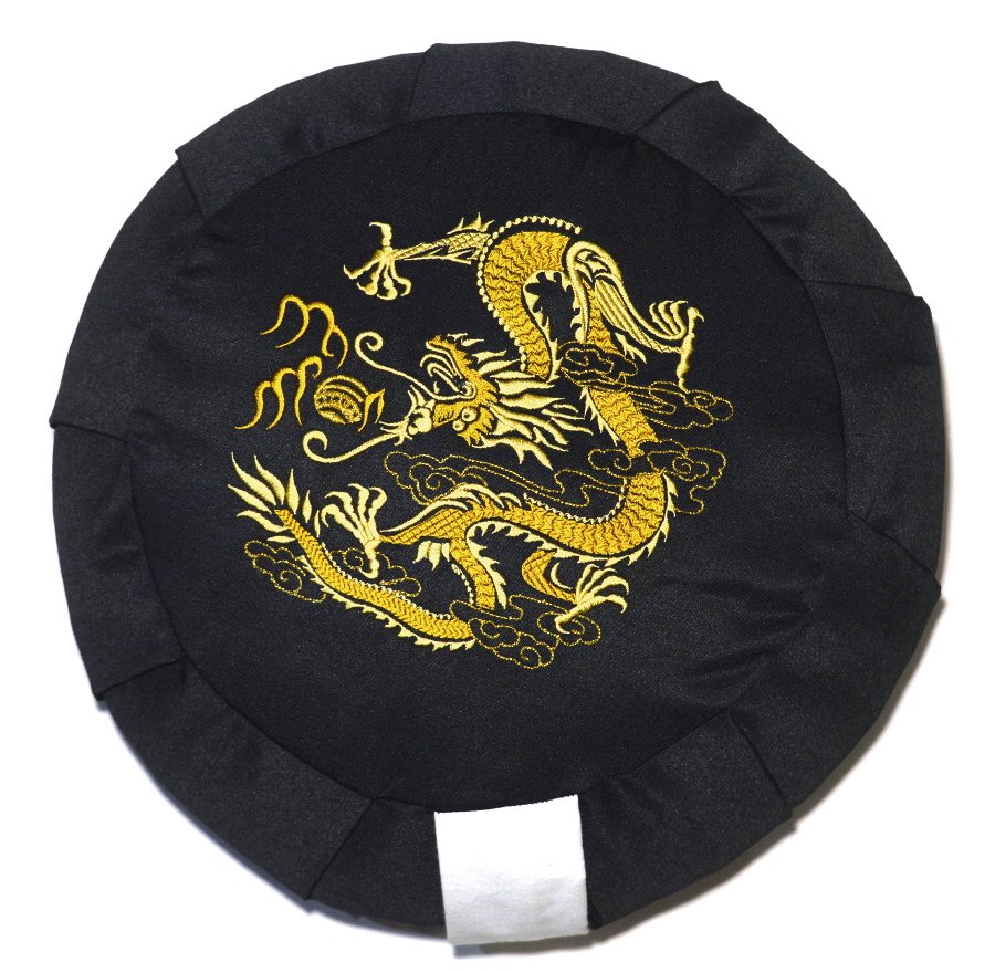 Дзафу с вышивкой (желтый дракон), желтый дракон