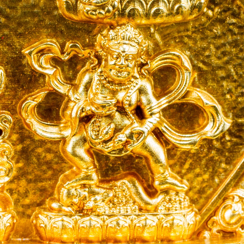 Статуэтка Пять Дзамбал (11,5 см), золотой