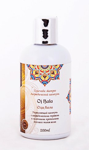 Аюрведический шампунь Одж Бала (Oj Bala Shampoo) 200 мл (discounted)