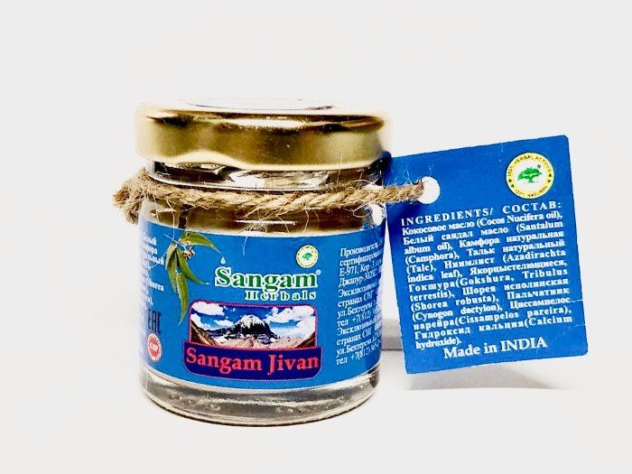 Крем-бальзам Сангам Дживан (Sangam Jivan), 35 мл (discounted)