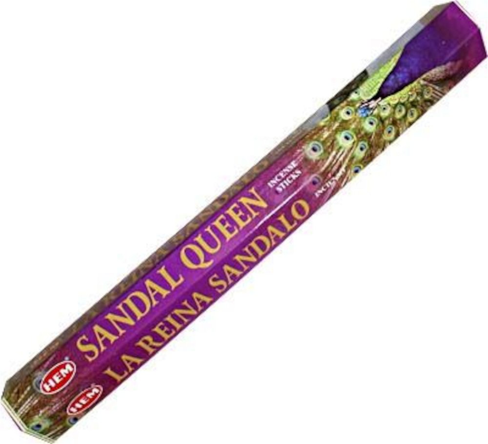 Благовоние Sandal Queen (Сандаловая Королева), 20 палочек по 24 см