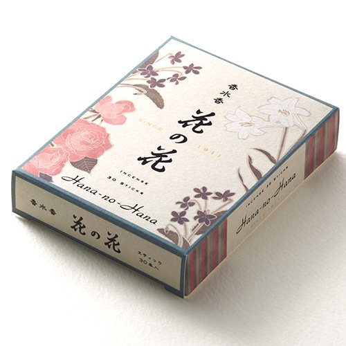 Благовоние Hana-no-Hana Assortment (лилия, роза, фиалка), набор из 30 палочек