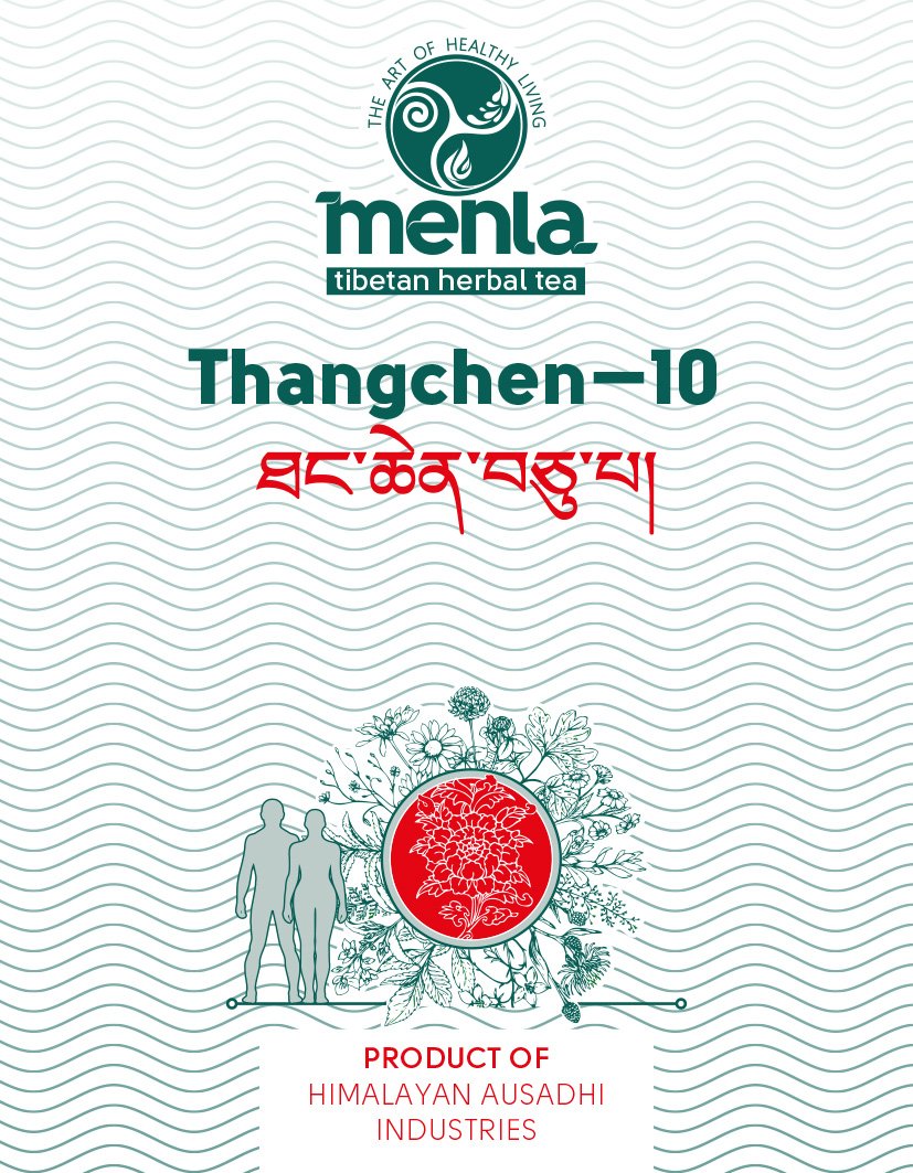 Тибетский фитосбор Тханчен-10 / Thangchen-10 — Крупный помол, 60 гр на месяц