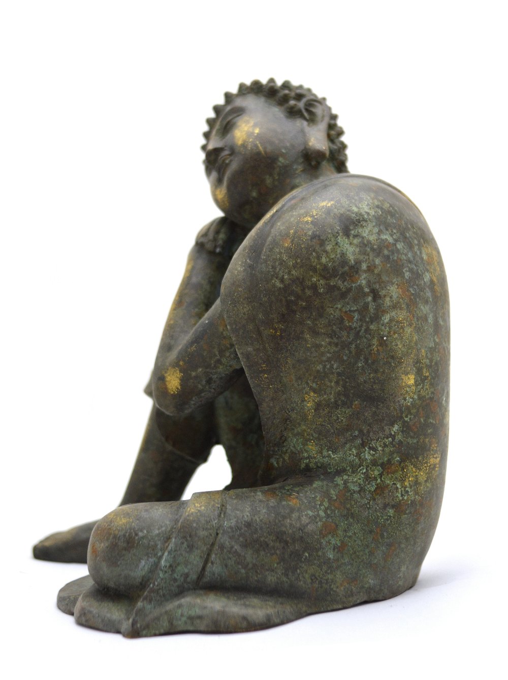 Статуэтка Будда в форме мыслителя, 24, 5 см