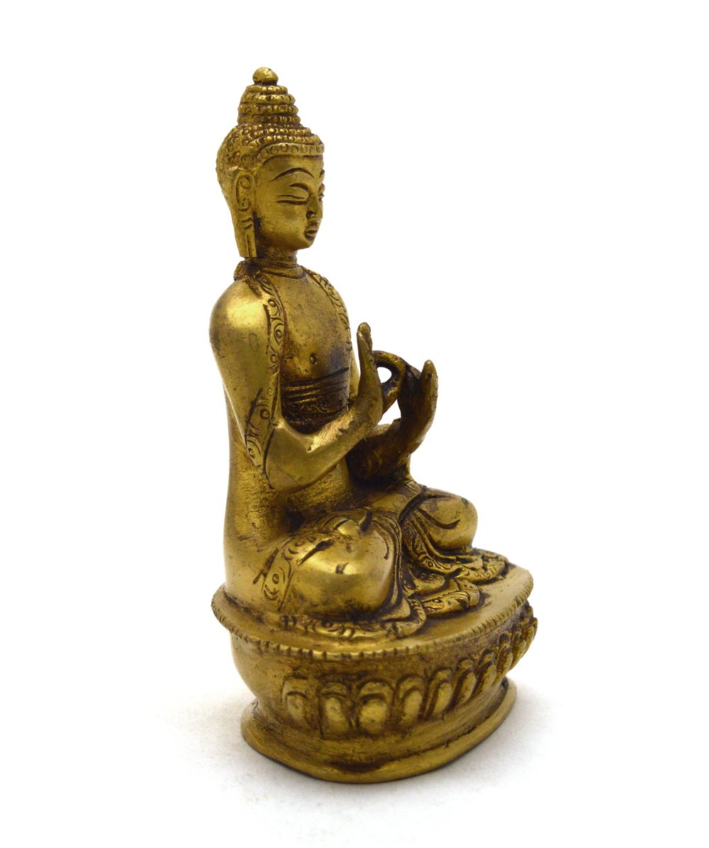 Статуэтка Будды Шакьямуни (дхармачакра-мудра), 14 х 9 см
