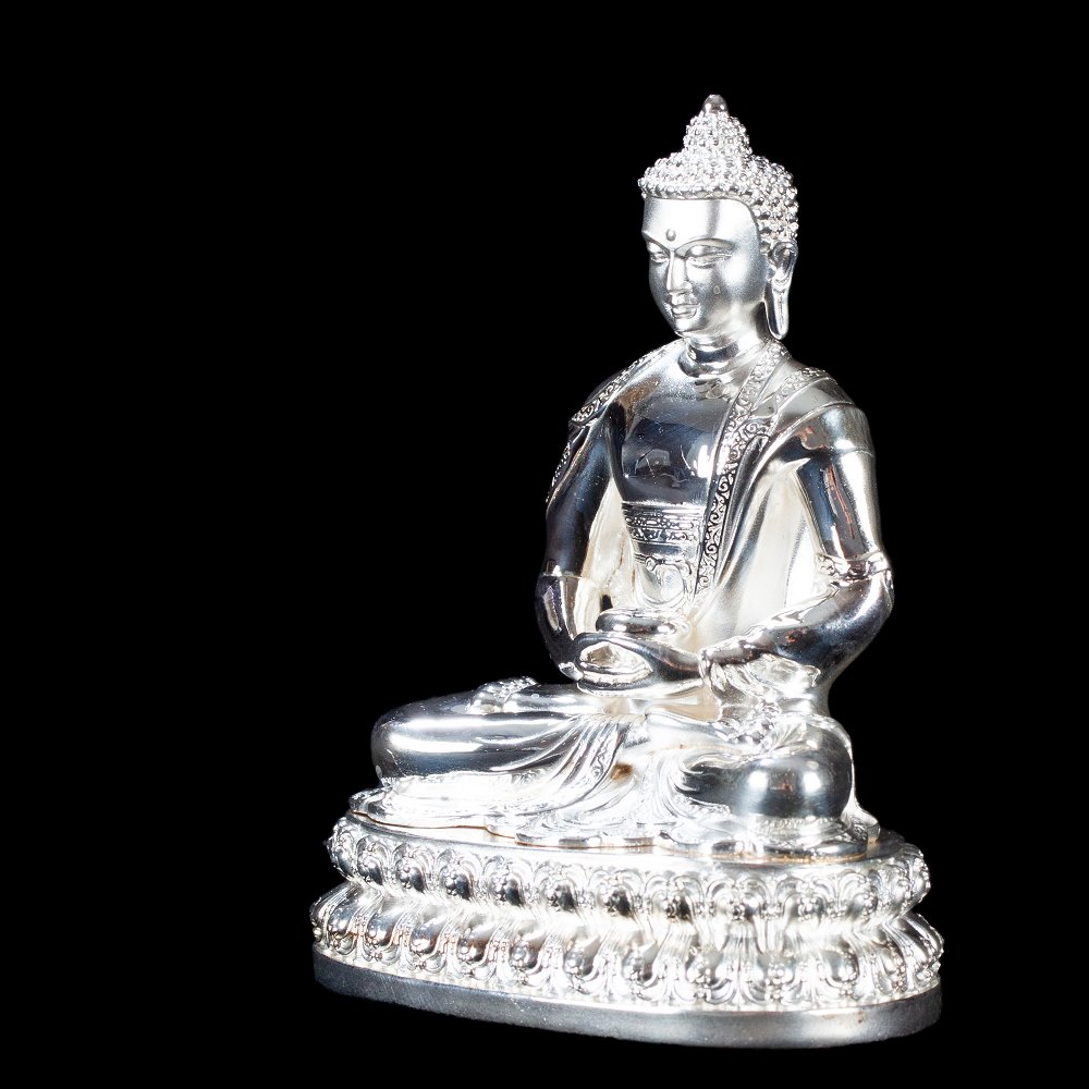 Статуэтка Будды Амитабхи (Опаме), 10.5 см | 7.01OZT .999, Будда Амитабха (Опаме)