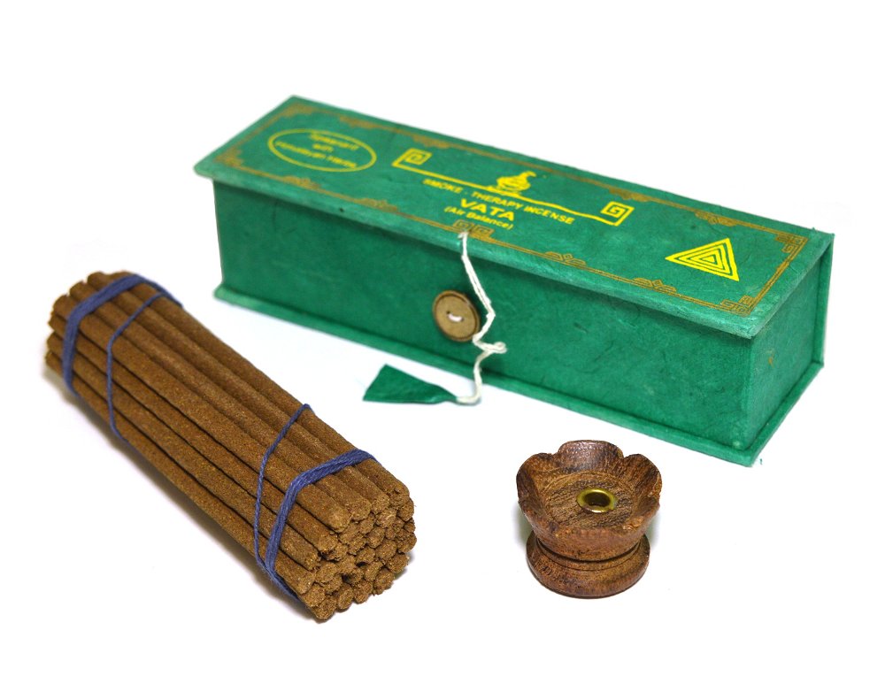 Благовоние Smoke-Therapy Incense Vata (Spikenard and Himalayan Herbs / нард и гималайские травы), 30 палочек по 10 см, 30, Vata