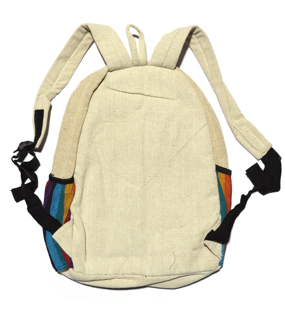 Рюкзак с ОМ №2, разноцветные полосы с красным и зеленым, 34 x 44 см, , , Разноцветные полосы 2