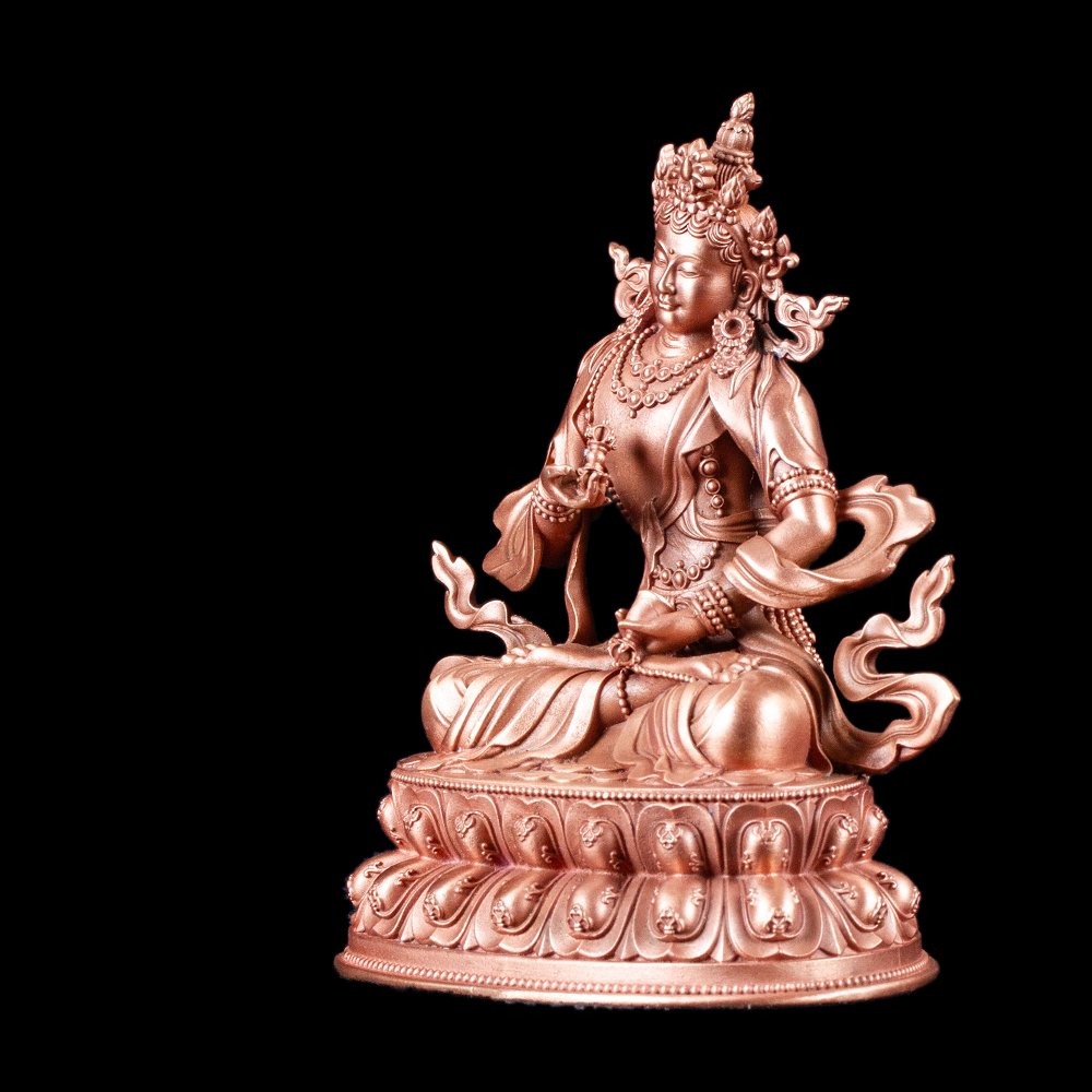 Статуэтка Ваджрасаттвы (Дорже Семпа), 10 см, бронзовый цвет, Ваджрасаттва