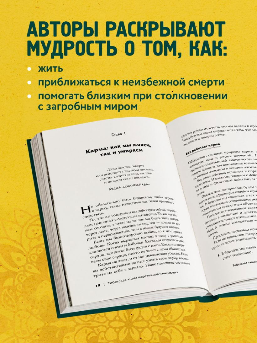 "Тибетская Книга мертвых для "чайников". Инструкция по жизни и смерти" 