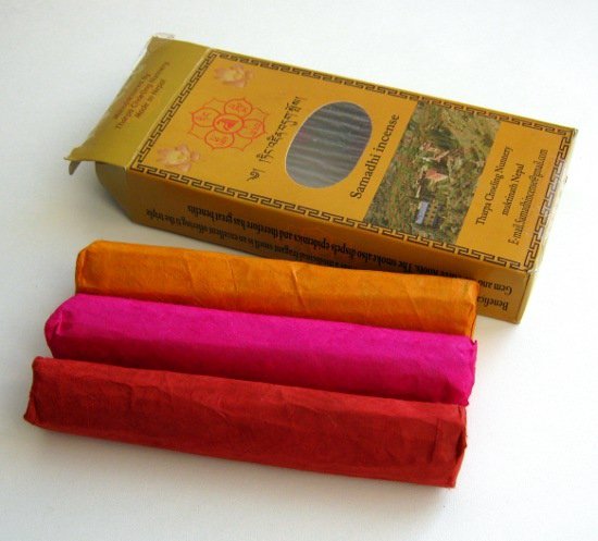 Благовоние Samadhi Incense (Самадхи), 3 упаковки по 30 палочек длиной 13,5 см