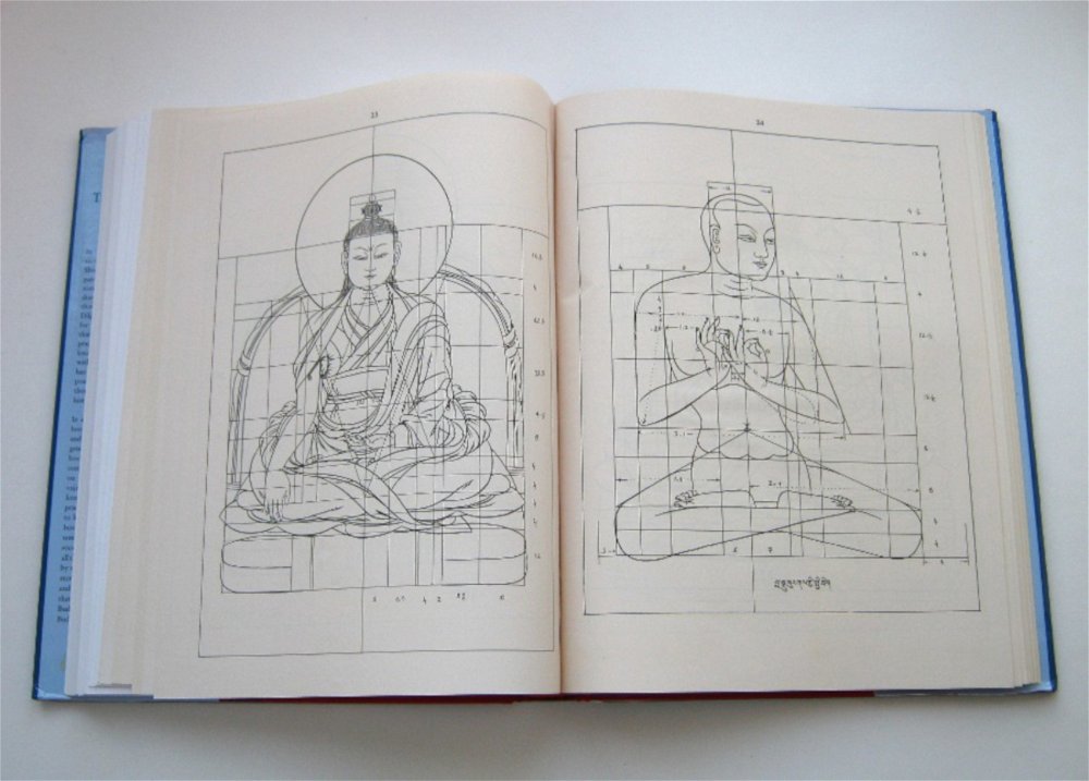"The Path To Liberation. The Tsering Art School Manual for the basic gradual stages of study of deity drawing" 
