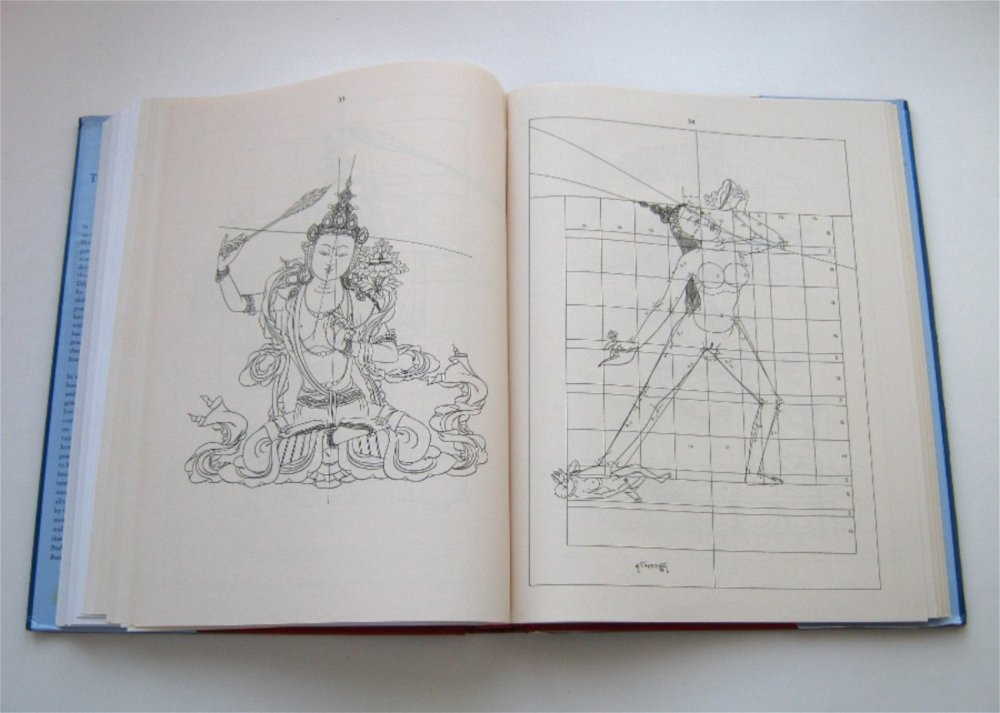 "The Path To Liberation. The Tsering Art School Manual for the basic gradual stages of study of deity drawing" 