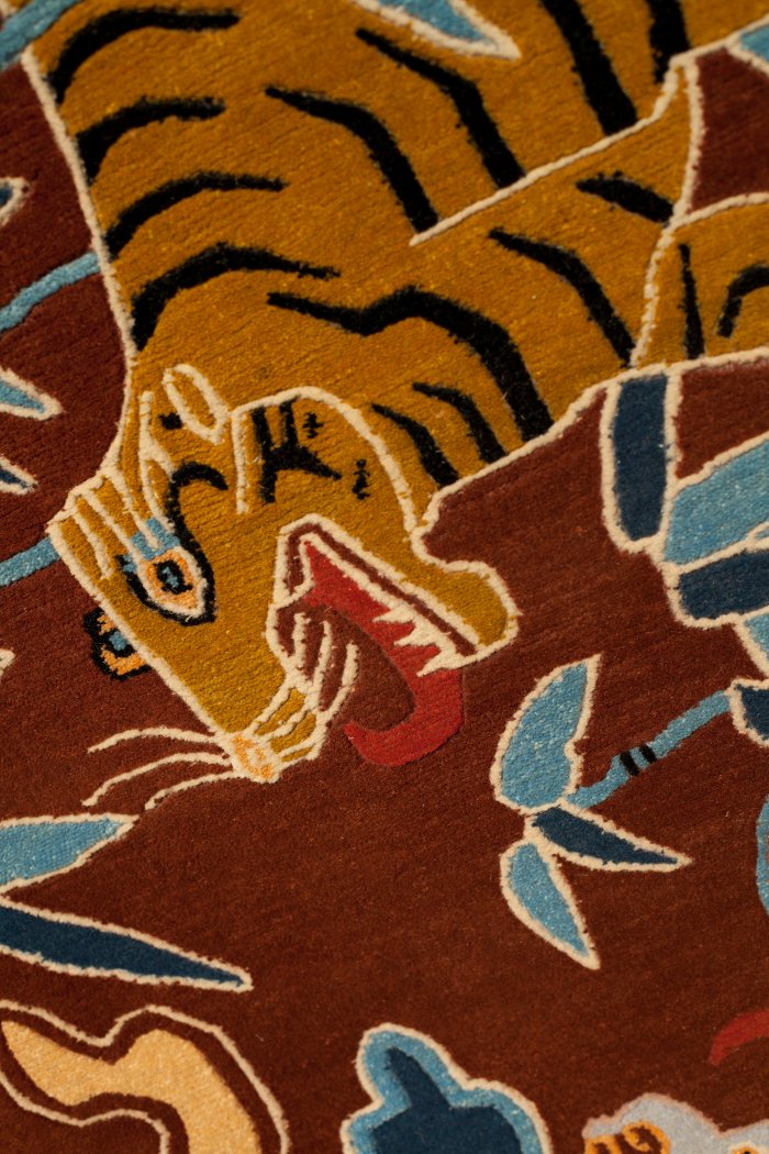 Тибетский ковер, 92 х 184 см