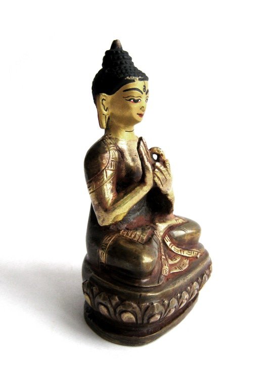 Статуэтка Будды Шакьямуни (дхармачакра-мудра), 8 см