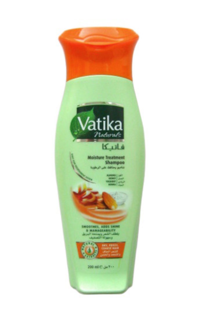 Шампунь для волос Dabur Vatika Naturals Moisture Treatment (увлажняющий) (200 мл), Naturals Moisture Treatment, увлажняющий