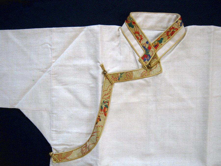 Этническая рубашка (белая)