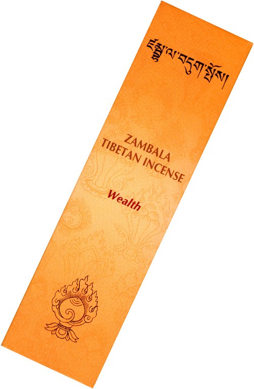Благовоние Zambala Tibetan Incense (Замбала), 20 палочек по 13,5 см