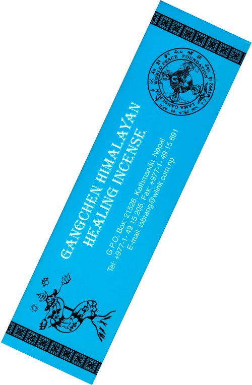 Благовоние Gangchen Himalayan Healing Incense (Агар-31), 20 палочек по 13,5 см