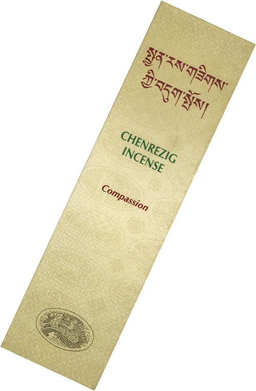 Благовоние Chenrezig Incense (Ченрези), 20 палочек по 13,5 см