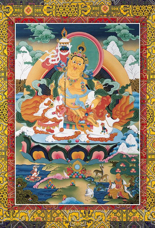 Постер Намсарай — божество богатства (34 х 21,5 см)