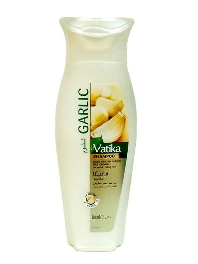 Шампунь для волос Vatika Garlic (для ломких и выпадающих волос) (200 мл)