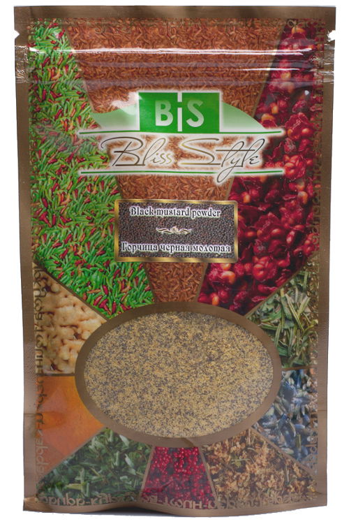 Горчица черная молотая (Black mustard powder) 100 г