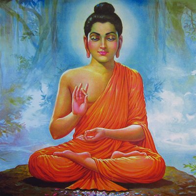 Плакат Будда (30 x 30 см)
