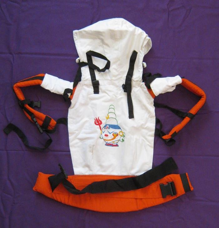 Эргономичный рюкзачок для переноски детей с Шивой. 