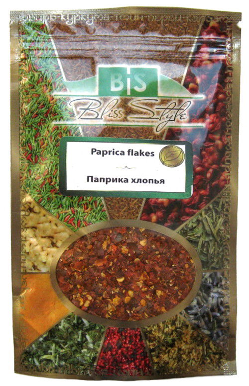 Паприка хлопья (Paprica flakes) 100 г