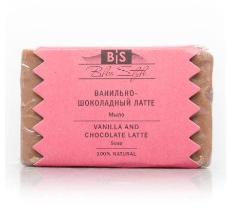 Мыло "Ванильно-шоколадный Латте" (Vanilla and Chocolate Latte Soap)